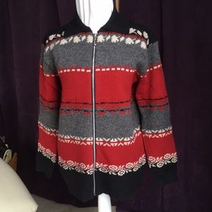 Maurice’s S zip-front cardigan sweater